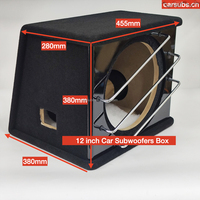 Caisse en bois portée pour subwoofer OEM de 12 pouces, pour subwoofer passif de voiture de 12 pouces 500W