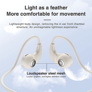 Audífonos Inalámbricos de Alta Calidad F850 OWS, Audífonos Deportivos de Oreja Abierta, Micrófono Incorporado, Audífonos Impermeables para Correr - Product Image 6