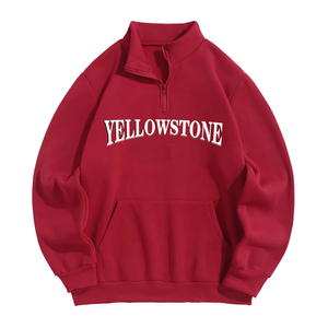 Nouveaux sweats en molleton unisexes Vente en gros Sweat à capuche à manches longues pour hommes avec demi-fermeture éclair pour l'automne et l'été - Product Image 3