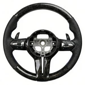 Volante completo de fibra de carbono forjado a medida para <span class=keywords><strong>BMW</strong></span> F12 F34 E88 E93 435i i8 335i <span class=keywords><strong>340i</strong></span> - Product Image 1
