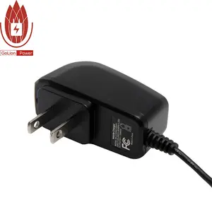 Wall mount universal power adapter price with DC wire 5V1A 5V 1A for travel US Euro plug CE FCC RoHS REACH certified