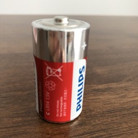 Untuk Baterai Alkaline Ukuran C LR14P2B/97 AA 1.5V Tidak Dapat Diisi Ulang Garansi 5 Tahun Bersertifikat ROHS Penggunaan Rumah Tangga Remote Control