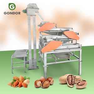 Seed <b>Vibrating</b> <b>Screen</b> Crush Shell Removing Hazelnut Sheller Palm Nut Cracking and Sorting Machine for Breaking - Product Image 1