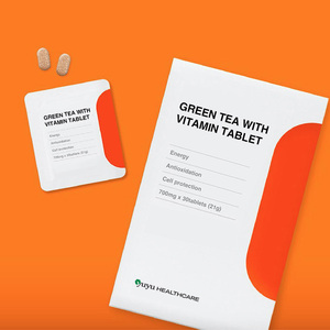 Tableta de té verde Premium con vitaminas, quemador de grasa termogénico para el control del apetito y la mejora del estado de ánimo - Product Image 2