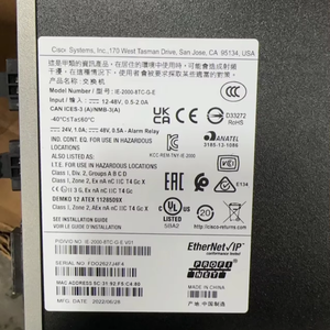 Commutateur réseau Ethernet industriel non géré 8 ports 10/100 original neuf IE-2000-8TC-G-E avec SNMP & QoS Garantie 1 an - Product Image 4