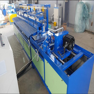 Ad alto rendimento e basso rumore completamente automatico singolo filo di alimentazione catena di recinzione macchina utilizzato collegamento catena recinzione macchina per la vendita - Product Image 5