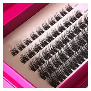 Lash Manufacturer Eyelashes Clusters Kit Individual DIY Lash Extension Kit False Eyelash Sets Segmented Cluster Lashes Kit