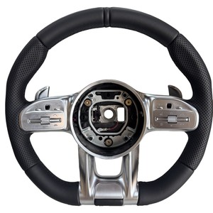 <span class=keywords><strong>Volant</strong></span> avec design libellule en cuir compatible avec <span class=keywords><strong>Mercedes</strong></span> Benz Classe C E W213 W203 W205 - Product Image 1