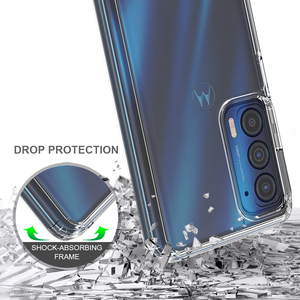 Funda de acrílico duro transparente para teléfono móvil, carcasa protectora completa para Motorola Edge <span class=keywords><strong>2021</strong></span> G50 G60 5G - Product Image 5