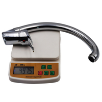 Robinet de cuisine moderne à levier unique col de cygne, mitigeur d'évier, mitigeur de lavabo chaud/froid, en alliage de zinc, en céramique, CE, 2021