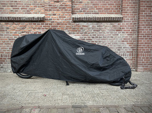 <span class=keywords><strong>Protection</strong></span> contre la pluie, la poussière, le gel et les UV <span class=keywords><strong>2</strong></span> roues extérieures durables <span class=keywords><strong>de</strong></span> haute qualité sans boîte Cargo Bike Cover - Product Image 3