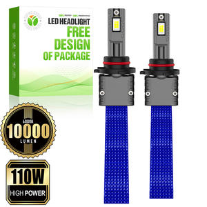 Faros <span class=keywords><strong>LED</strong></span> K5 de Alto Rendimiento de 110W, 10000Lm, 6000K, 12-24V, 9006, para Vehículos Todoterreno y Expediciones <span class=keywords><strong>4x4</strong></span> - Product Image 1