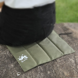 Coussin de camping portable, imperméable et isolant, pliable en 4 sections, pour randonnée, pique-nique et voyages en plein air - Product Image 4