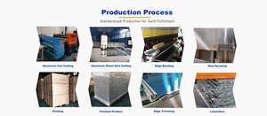 Trọng lượng nhẹ Bảng điều khiển tổ ong FRP trần ốp Sandwich PP <span class=keywords><strong>Composite</strong></span> sợi thủy tinh tấm nhôm bảng tổ ong - Product Image 4