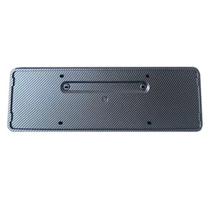 Accessoires populaires adaptés pour TESLA modèle Y support de support de <span class=keywords><strong>plaque</strong></span> d'immatriculation de pare-chocs arrière carte d'immatriculation arrière - Product Image 1