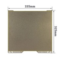 Plaque de construction pour lit Bambu Lab H2C, Bambulab, texture lisse, 335x325, haute qualité, pour accessoires Bambu Lab H2C, pièces détachées