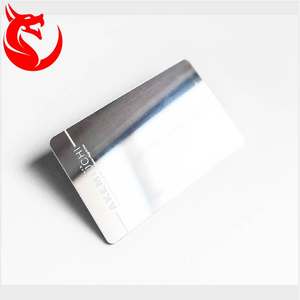 Tarjetas de Visita Personalizadas al por Mayor, con Acabado Dorado, Plateado, Oro Rosa, Negro, Espejo, Etiquetas Metálicas en Blanco, de Aluminio y Latón - Product Image 3