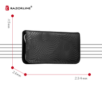 Haute qualité PU cuir épaule coiffeur sac de barbier barbier coiffure Salon accessoires coiffure pochette ciseaux étui