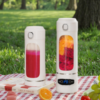 Groothandel Mini Blender Mixer Oplaadbare Elektrische Handheld Ijs Crusher Draadloze Draagbare Sap Blender Voor Fruit, Groenten