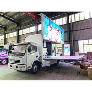 รถบรรทุกติดตั้งป้ายโฆษณาแบบกันน้ำพร้อมจอแสดงผล LED บนกระจกสำหรับโฆษณากลางแจ้ง - Product Image 1