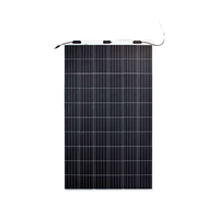 Panneaux solaires flexibles monocristallins ETFE HPBC 300W compatibles OEM, chargeur de batterie 12V 24V pour maison, camping-car, bateau, voiture