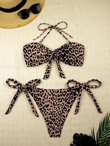 2025 Custom Logo Color Bikinis Woman <strong>Swimwear</strong> <strong>Manufacturer</strong> High Quality Provided Customized Satin Bikini - Product Image 3