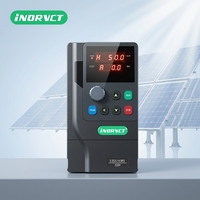 Convertisseur de fréquence variable solaire VFD 1,5 kW DC/AC 220 V pour le contrôle du moteur de pompe à eau, technologie Vector+MPPT, double alimentation