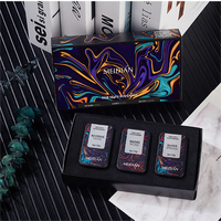 Ensemble de parfums Parfum Femmes Hommes Baume Déodorant Longue Durée Frais Naturel 3PCS Portable Solide Parfum Lotion Floral Boîte En Aluminium
