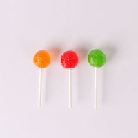 Sucettes colorées aux saveurs de fruits pour fêtes et collations quotidiennes – Bonbons durs en gros, directement de l'usine, sucettes sucrées