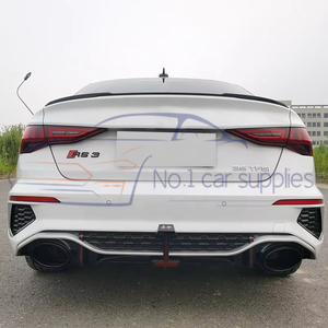 Difusor Trasero para Parachoques, Accesorios para Auto, Compatible con <span class=keywords><strong>A3</strong></span> Facelift RS3-R 2021 <span class=keywords><strong>2022</strong></span>, con Puntas de Escape - Product Image 3