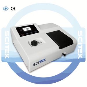 Espectrofotómetro SCITEK Espectrofotómetro de protección contra cortes de energía de longitud de onda automática - Product Image 2