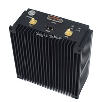 Radio maillée aérienne SDR FHSS haute puissance 40 Watts pour drone, liaison de données sans fil, nœud de réseau mobile MANET avec interface IP RS232