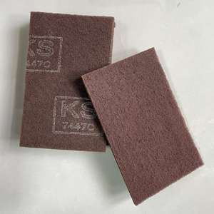 7447C Rollo de Zambro sin madera Almohadilla de molienda abrasiva 145*230 Material de aluminio de acero de pulido de molienda marrón - Product Image 5