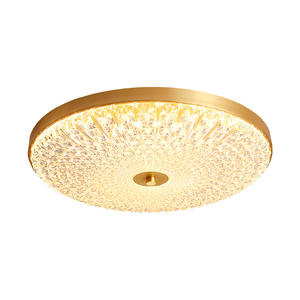 Luxury All-Copper Glass LED <b>Chandelier</b> Modern Design Living Room Hotel Room Study <b>Lighting</b> Fixture - Product Image 4