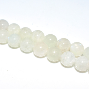 Cuentas Sueltas de Piedra Lunar Natural de Alta Calidad de 4/6/7/8/10/12 mm, Seguro Comercial - Product Image 1