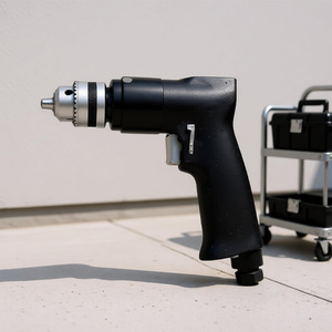 Perceuse pneumatique industrielle robuste avec mandrin sans clé, perceuse à main pneumatique réversible haute vitesse pour métal, bois - Product Image 6