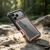 Coques de téléphone populaires antichoc pour iPhone 18 Pro Max, 18 Pro, 17 Pro, 17 Air – Protection intégrale robuste pour l'extérieur