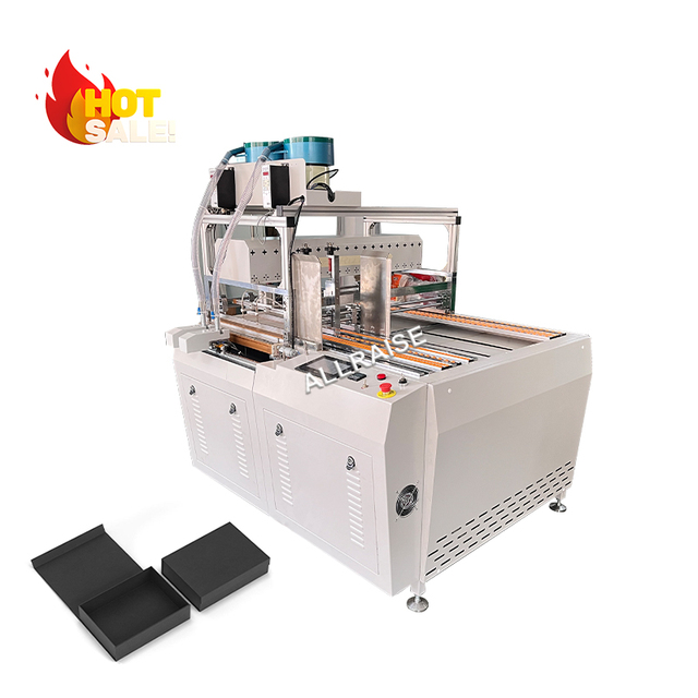 Automatic Magnet Pasting Machine Magnet Gift Box Making Machine Iron Sheet Sticking Machine