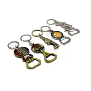 Amsterdam bottle opener keychain wholesale customization promotional gift metal die casting bottle opener