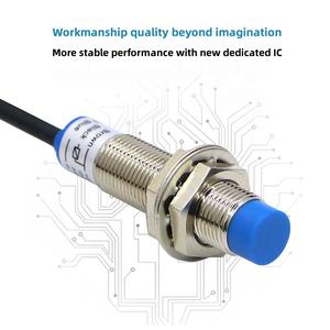 Sensor <span class=keywords><strong>de</strong></span> Proximidad Inductivo M12 FR12-2DP 36vdc Npn Fotocélula - Product Image 3