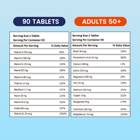 Tablet Multivitamin Wanita  Dukungan Kesehatan & Kecantikan Harian, Rasa Campuran Buah Berry Alami, 90 Tablet, Vegan Non-GMO