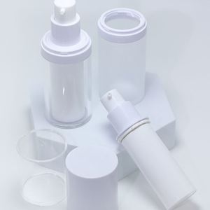 High Quality Cosmetic Airless <b>Bottle</b> 30ml 15ml Unique Acrylic Airless <b>Pump</b> <b>Bottle</b> With Color for Sunscreen Lotion Cream Packing - Product Image 3