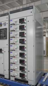 Boîte <span class=keywords><strong>de</strong></span> distribution métallique triphasée avec disjoncteur 100A 50Hz - Product Image 3