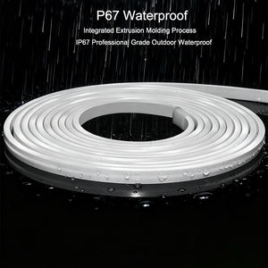 Tira de Neón Amarilla Vibrante con Certificación UKCA, IP67 0410, 24V 11W, para Iluminación de Delimitación de Zonas de Riesgo en Vías de Bicicleta Urbanas e Infraestructura Pública - Product Image 6