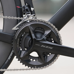 Vélo de route en fibre de carbone R18, cadre en fibre de carbone Fy-344 à 22 vitesses avec freins à disque hydrauliques R7120, offre une vitesse exceptionnelle et - Product Image 6