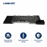 Kit de refroidissement liquide pour GPU de serveur de centre de données avec connecteur rapide pour tuyau, plaque froide en cuivre, bloc d'eau, vente en gros