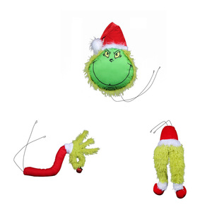 Juguete de peluche de árbol de Navidad monstruo verde saludable <span class=keywords><strong>muñeco</strong></span> de Navidad verde directo de fábrica - Product Image 5