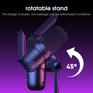 Onikuma <span class=keywords><strong>M</strong></span>-630 Đen Chuyên Nghiệp Podcasting Studio Vocal Condenser Ghi Â<span class=keywords><strong>m</strong></span> Mic Năng Động Microphone - Product Image 6