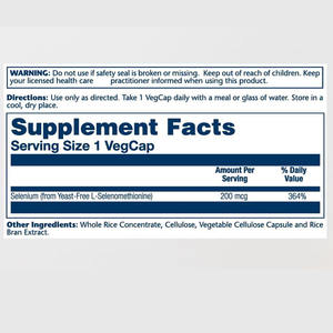 Cápsulas de selenio de fábrica para mejorar el sistema inmunológico, promover el metabolismo, apoyar la salud de la glándula tiroides, suplemento de selenometionina - Product Image 3