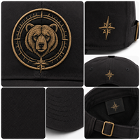 Gorra de Béisbol Deportiva de Lujo, Diseño Ajustable y Equilibrado, Visera Curva de Sarga de Algodón, Bordada, Éxito de Ventas Mundial